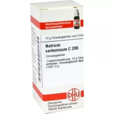 NATRIUM CARBONICUM C 200 kroglic, 10 g