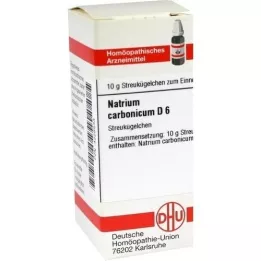 NATRIUM CARBONICUM D 6 kroglic, 10 g