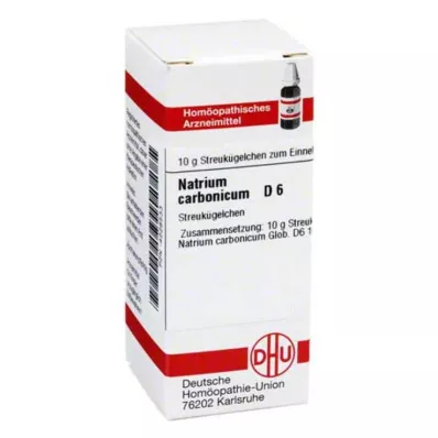 DHU Natrum carbonicum D 6 globul, 10 g