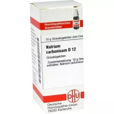 NATRIUM CARBONICUM D 12 kroglic, 10 g