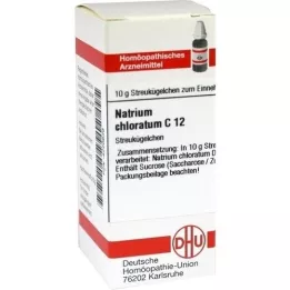 NATRIUM CHLORATUM C 12 kroglic, 10 g