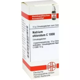 NATRIUM CHLORATUM C 1000 kroglic, 10 g