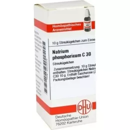 NATRIUM PHOSPHORICUM C 30 kroglic, 10 g