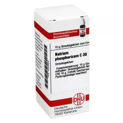 NATRIUM PHOSPHORICUM C 30 kroglic, 10 g