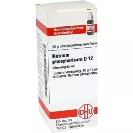 NATRIUM PHOSPHORICUM D 12 kroglic, 10 g