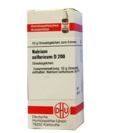 NATRIUM SULFURICUM D 200 kroglic, 10 g