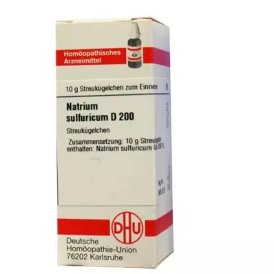 NATRIUM SULFURICUM D 200 kroglic, 10 g