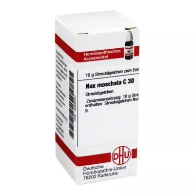 NUX MOSCHATA C 30 kroglic, 10 g