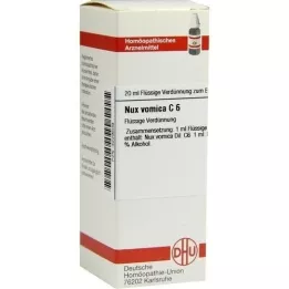 NUX VOMICA Raztopina C 6, 20 ml