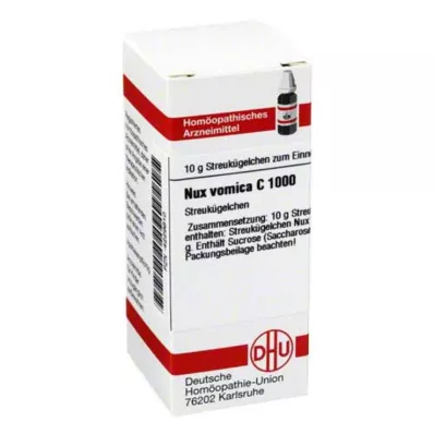 NUX VOMICA C 1000 kroglic, 10 g
