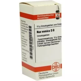 NUX VOMICA D 8 kroglic, 10 g