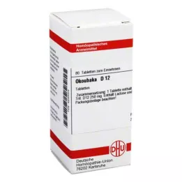 OKOUBAKA D 12 tablet, 80 kapsul