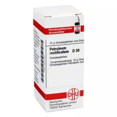 DHU Petroleum rectificatum D 30 globul, 10 g DHU Petroleum rectificatum D 30 globul, 10 g