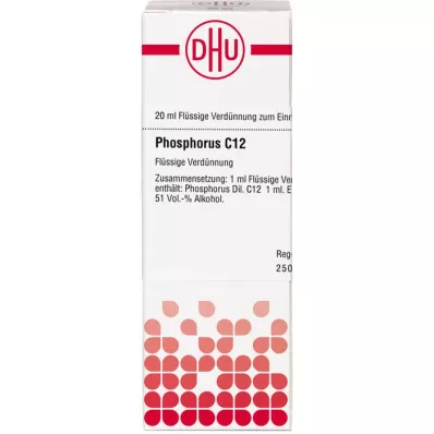 PHOSPHORUS Raztopina C 12, 20 ml