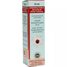 STROPHANTHUS D 4 kapljice Sanum, 10 ml
