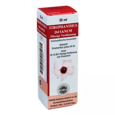 Strophanthus D 4 Sanum kap., 30 ml Strophanthus D 4 Sanum kap., 30 ml