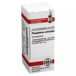 PHOSPHORUS AMORPHUS D 12 kroglic, 10 g