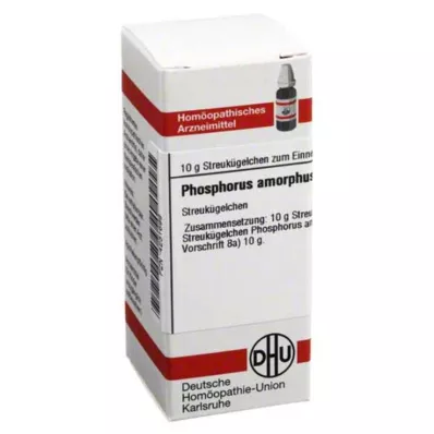 PHOSPHORUS AMORPHUS D 12 kroglic, 10 g PHOSPHORUS AMORPHUS D 12 kroglic, 10 g
