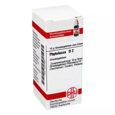 PHYTOLACCA D 2 globuli, 10 g PHYTOLACCA D 2 globuli, 10 g