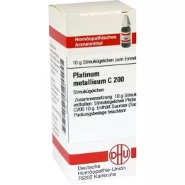 PLATINUM METALLICUM C 200 kroglic, 10 g