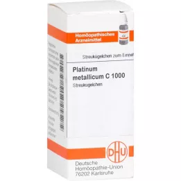 PLATINUM METALLICUM C 1000 kroglic, 10 g