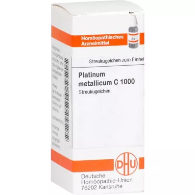 PLATINUM METALLICUM C 1000 kroglic, 10 g