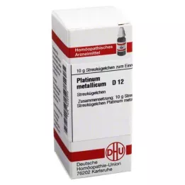 PLATINUM METALLICUM D 12 kroglic, 10 g