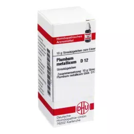PLUMBUM METALLICUM D 12 kroglic, 10 g