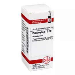 PODOPHYLLUM D 30 kroglic, 10 g