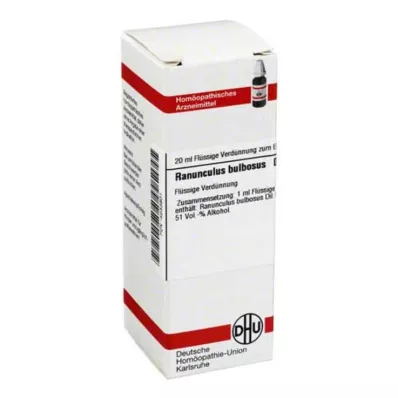 RANUNCULUS BULBOSUS Raztopina D 12, 20 ml RANUNCULUS BULBOSUS Raztopina D 12, 20 ml