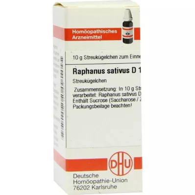 RAPHANUS SATIVUS D 12 kroglic, 10 g