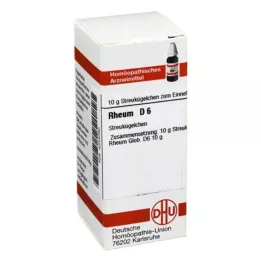RHEUM D 6 kroglic, 10 g