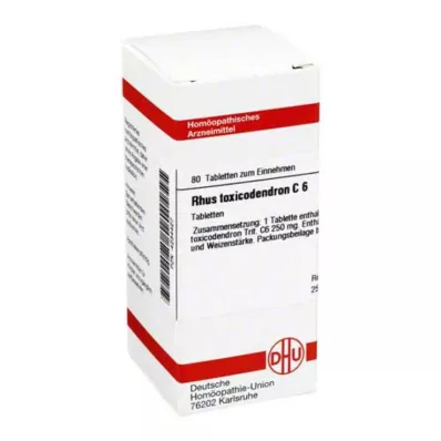 RHUS TOXICODENDRON C 6 tablet, 80 kapsul RHUS TOXICODENDRON C 6 tablet, 80 kapsul
