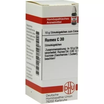 RUMEX C 30 kroglic, 10 g