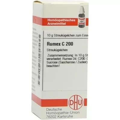 RUMEX C 200 kroglic, 10 g