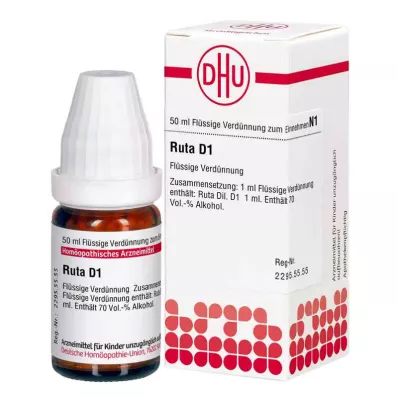 RUTA D 1 razredčitev, 50 ml