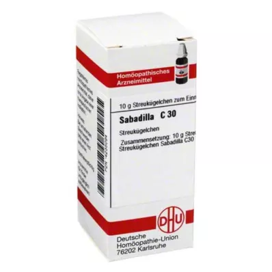 SABADILLA C 30 kroglic, 10 g