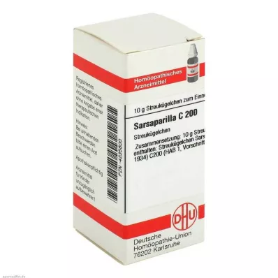 DHU Sarsaparilla C 200 globul, 10 g DHU Sarsaparilla C 200 globul, 10 g