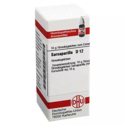 SARSAPARILLA D 12 kroglic, 10 g