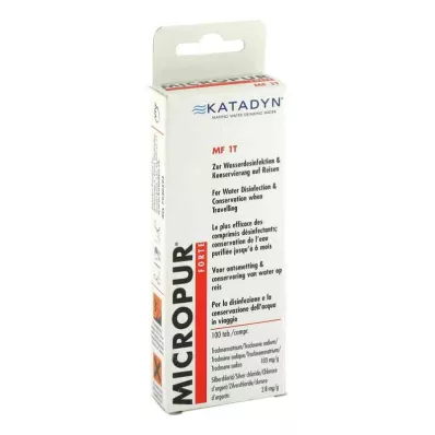 MICROPUR forte MF 1T tablete, 100 kosov