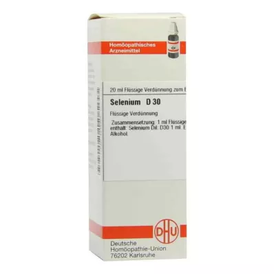 SELENIUM D 30 razredčitev, 20 ml SELENIUM D 30 razredčitev, 20 ml