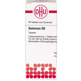 SELENIUM D 8 tablet, 80 kapsul