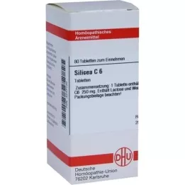 SILICEA C 6 tablet, 80 kapsul