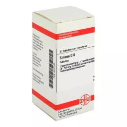 SILICEA C 6 tablet, 80 kapsul