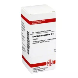 SPARTIUM SCOPARIUM D 6 tablete, 80 kapsul