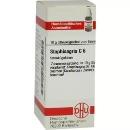 STAPHISAGRIA C 6 kroglic, 10 g