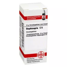 STAPHISAGRIA C 6 kroglic, 10 g