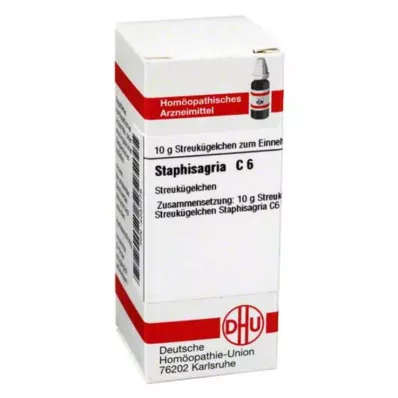 STAPHISAGRIA C 6 kroglic, 10 g STAPHISAGRIA C 6 kroglic, 10 g