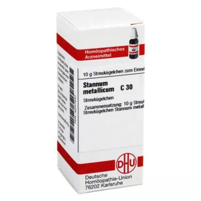 DHU Stannum metallicum C 30 globul, 10 g