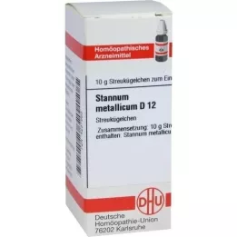 STANNUM METALLICUM D 12 kroglic, 10 g